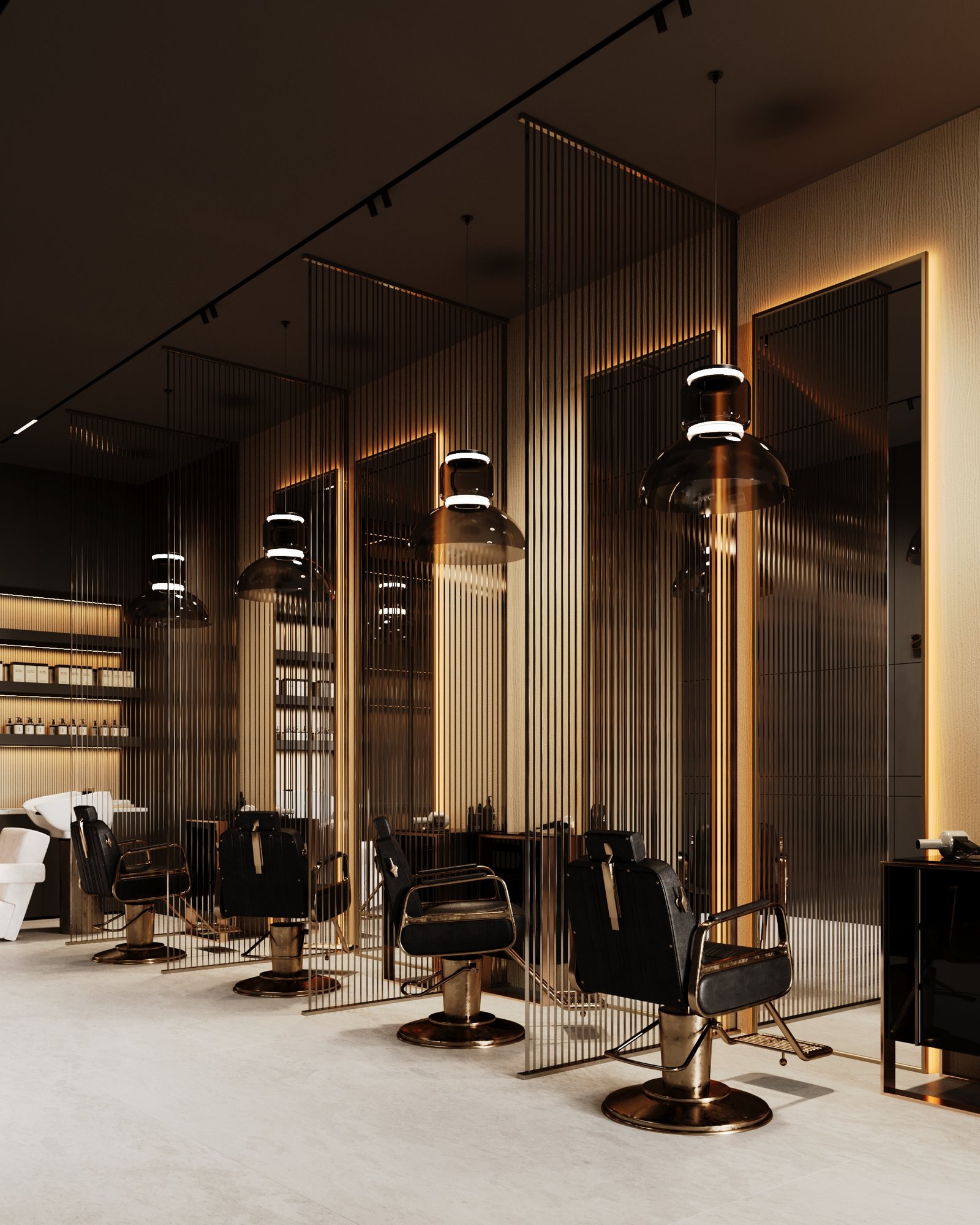 ديكور المشاريع التجارية مودرن - تامرون للتصميم الداخلي بالرياض
